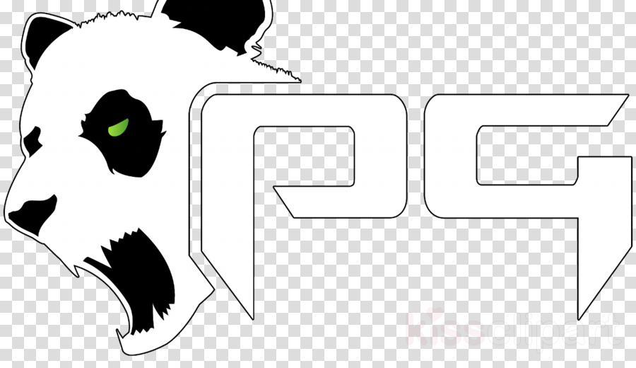 Stylized Panda Logo Design