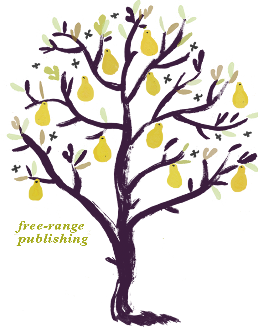 Stylized Pear Tree Illustration