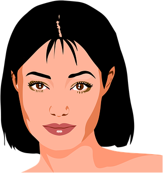 Stylized Portraitofa Woman