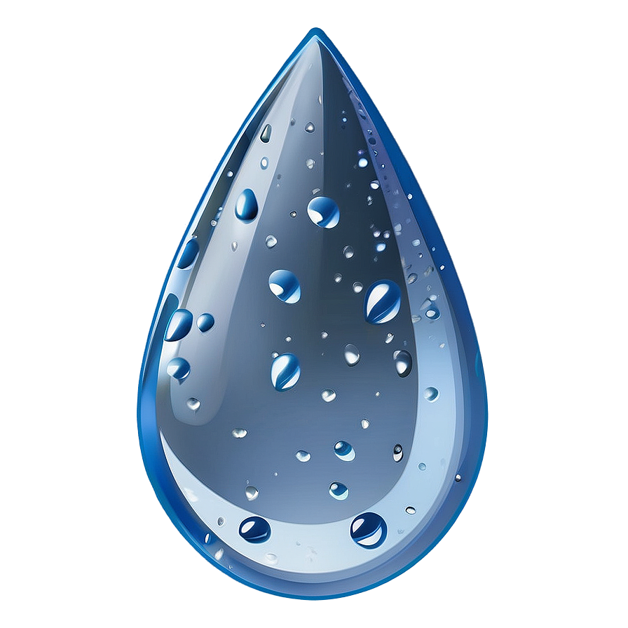 Stylized Raindrop Png Ntb87