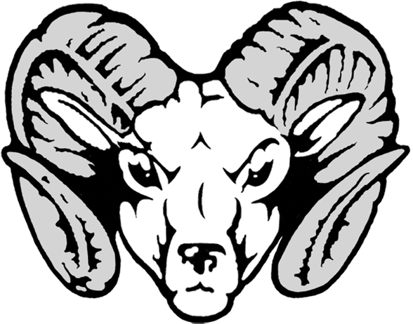 Stylized Ram Head Graphic