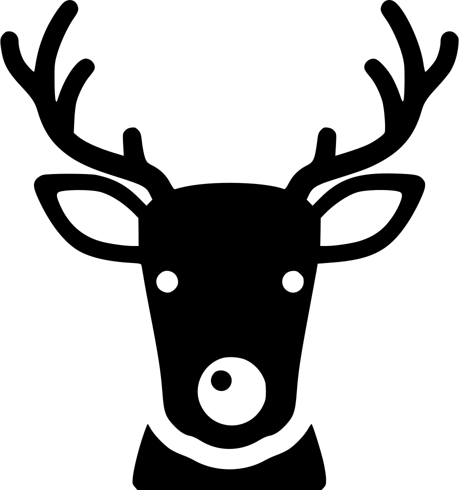 Stylized Reindeer Graphic