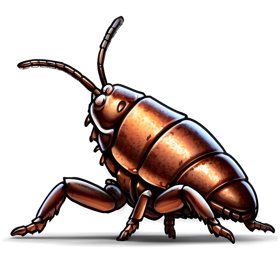 Stylized Roach Png 05242024