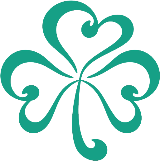 Stylized Shamrock Graphic