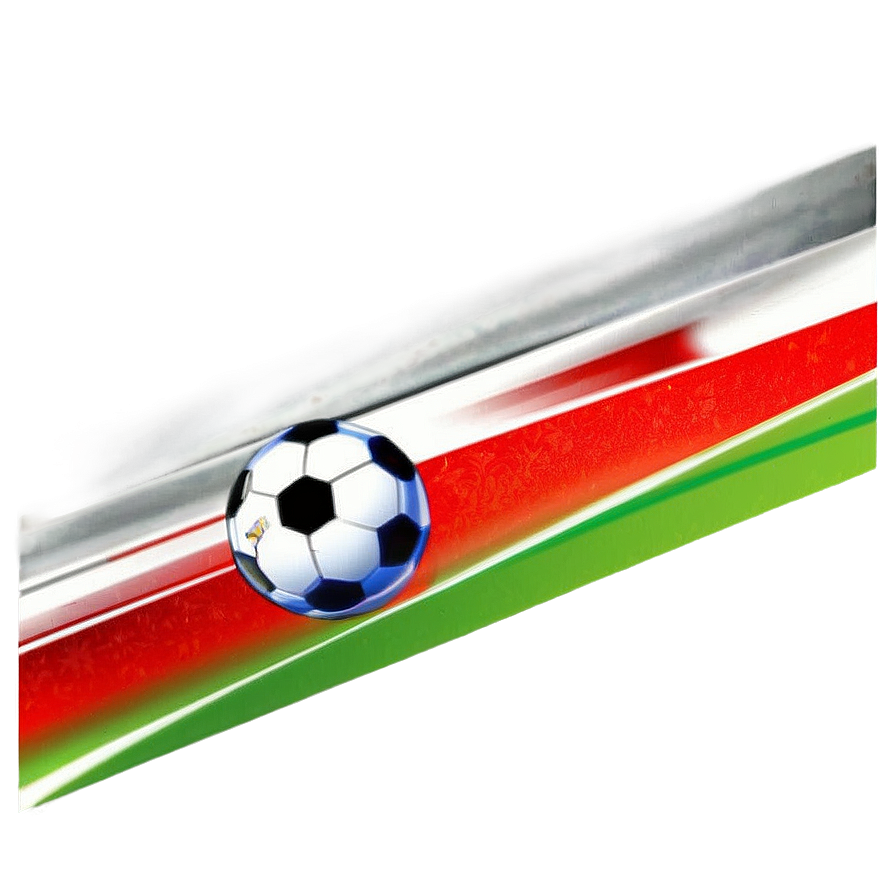 Stylized Soccer Ball Png Axn