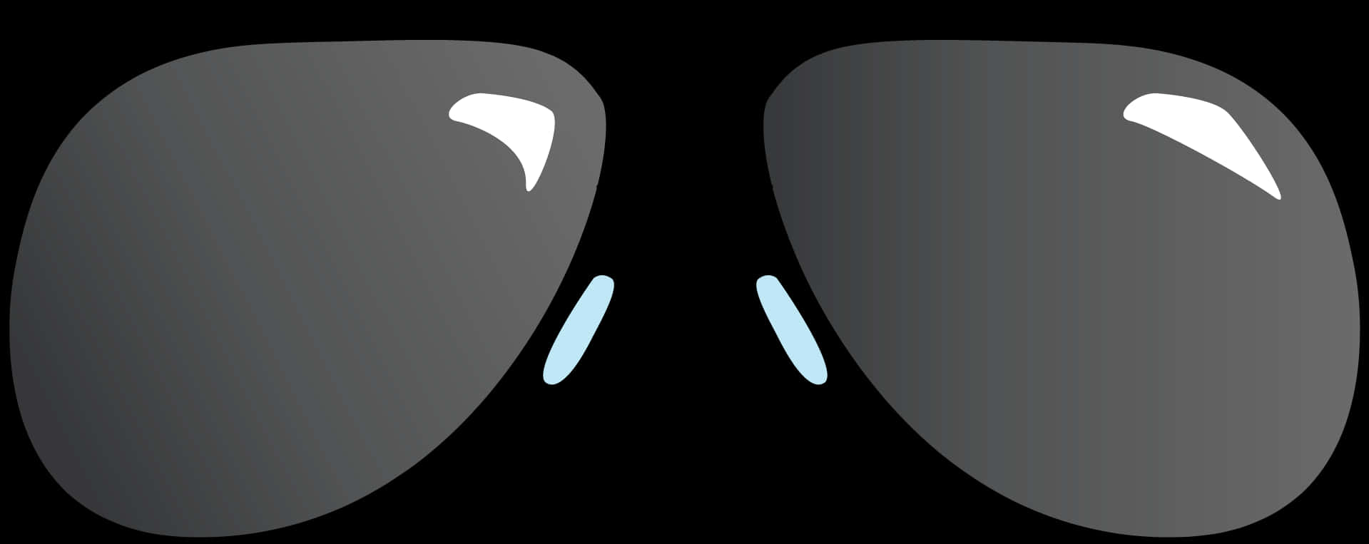 Stylized Sunglasses Graphic