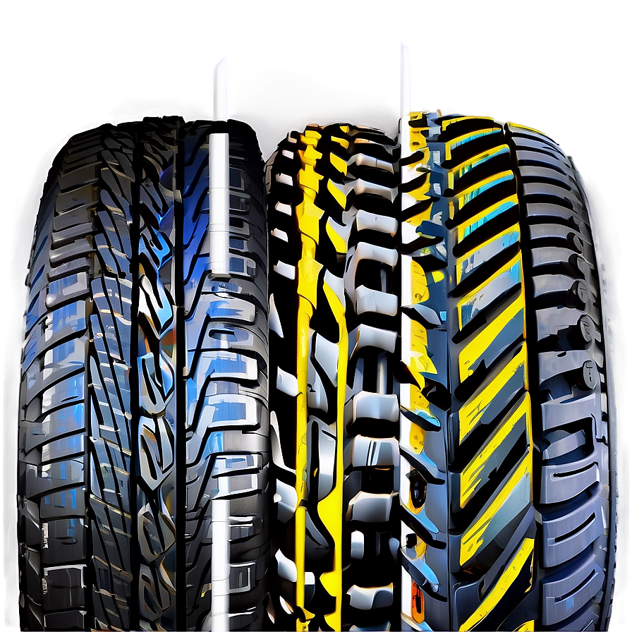 Stylized Tire Tracks Png Lrs55