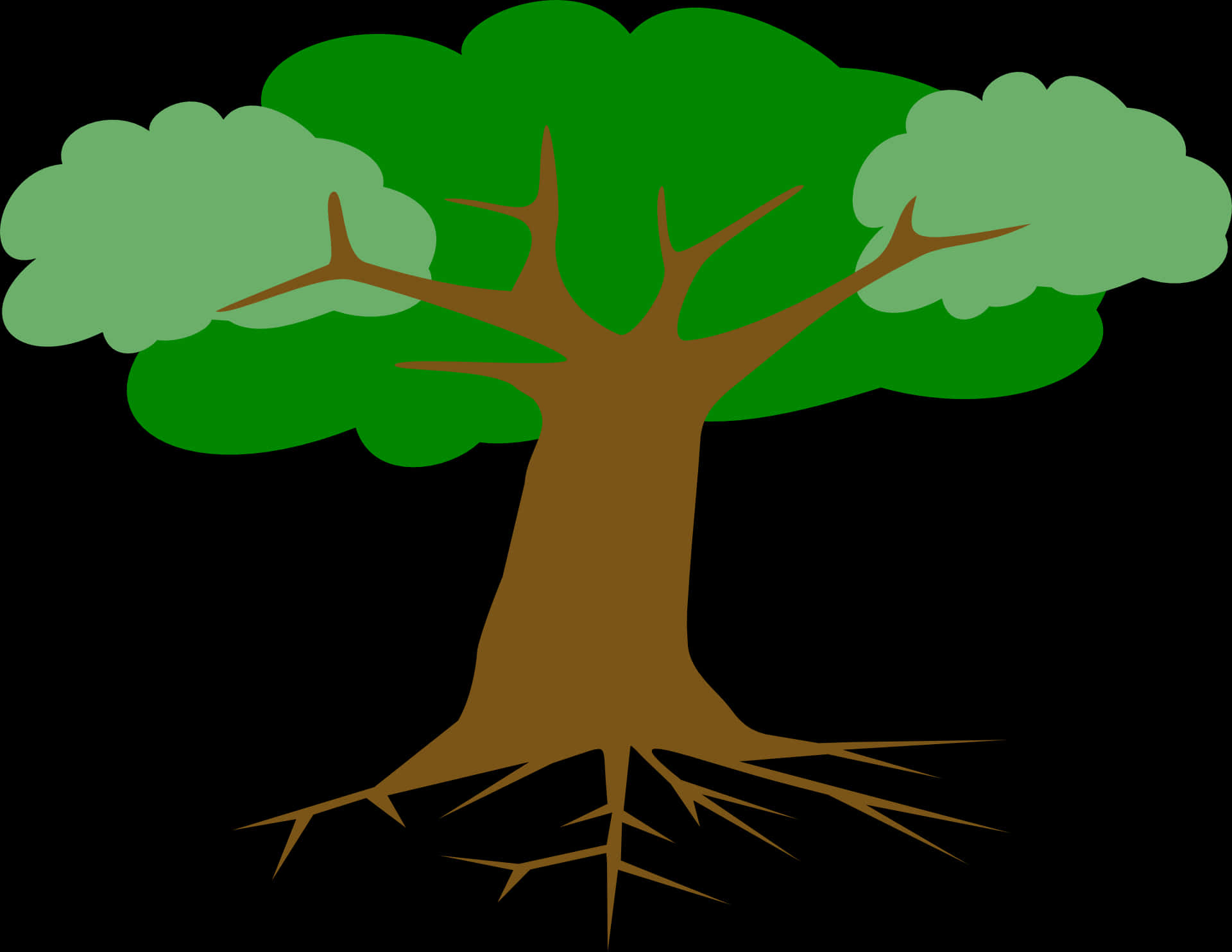 Stylized Tree Graphic