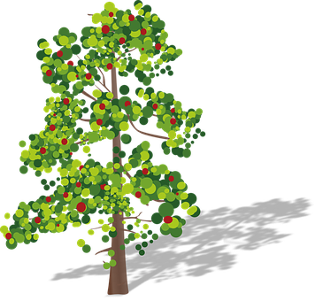 Stylized Tree Graphic