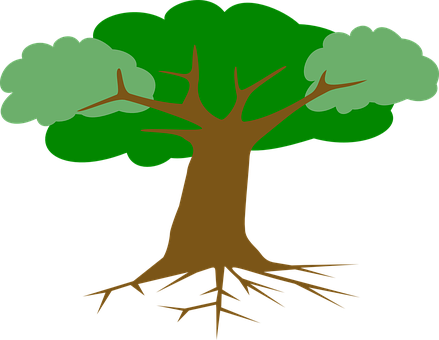 Stylized Tree Graphic