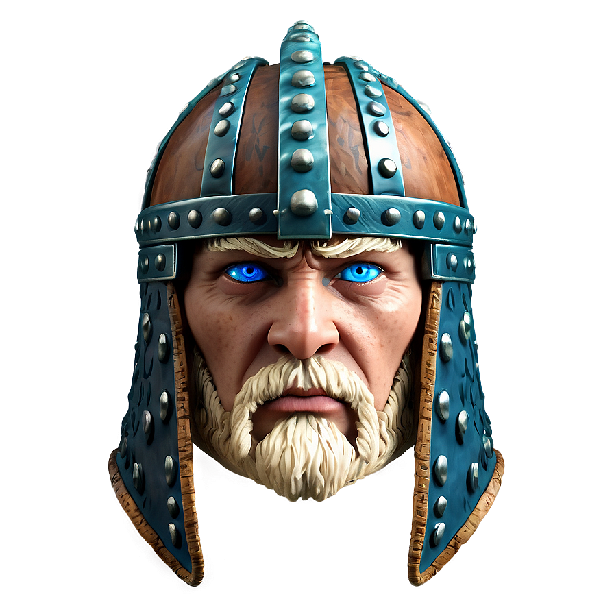 Stylized Viking Helmet Png Aug12