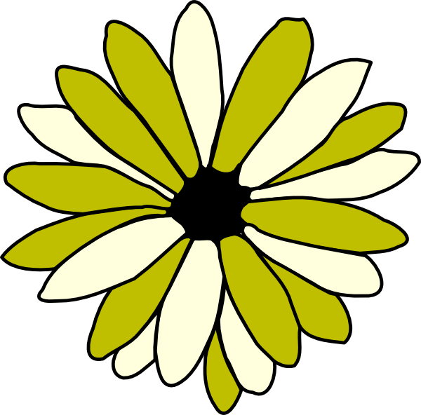 Stylized Yellow Daisy Illustration