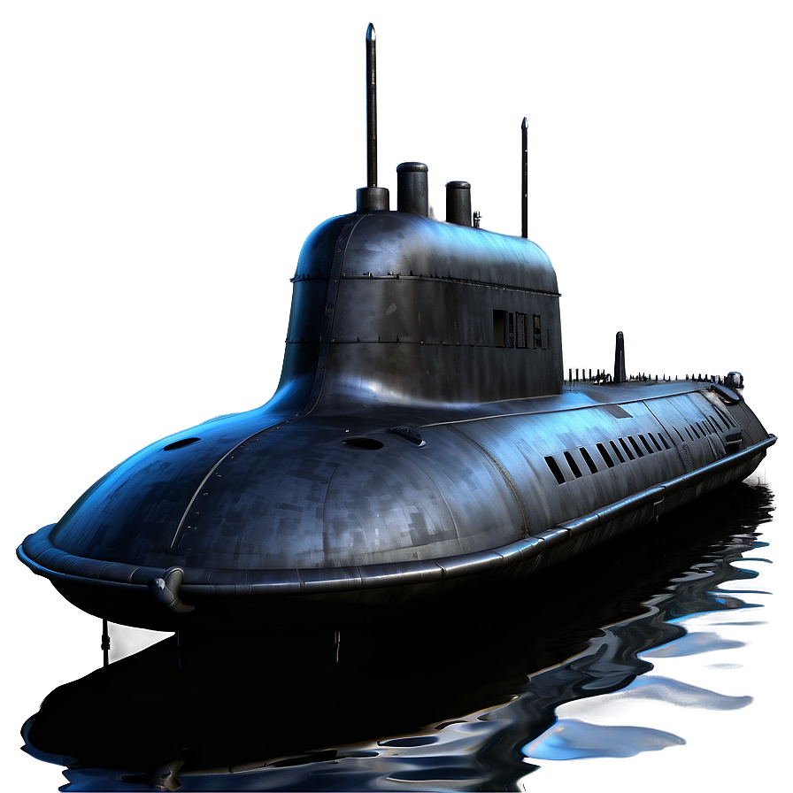 Submarine On Surface Png Fay