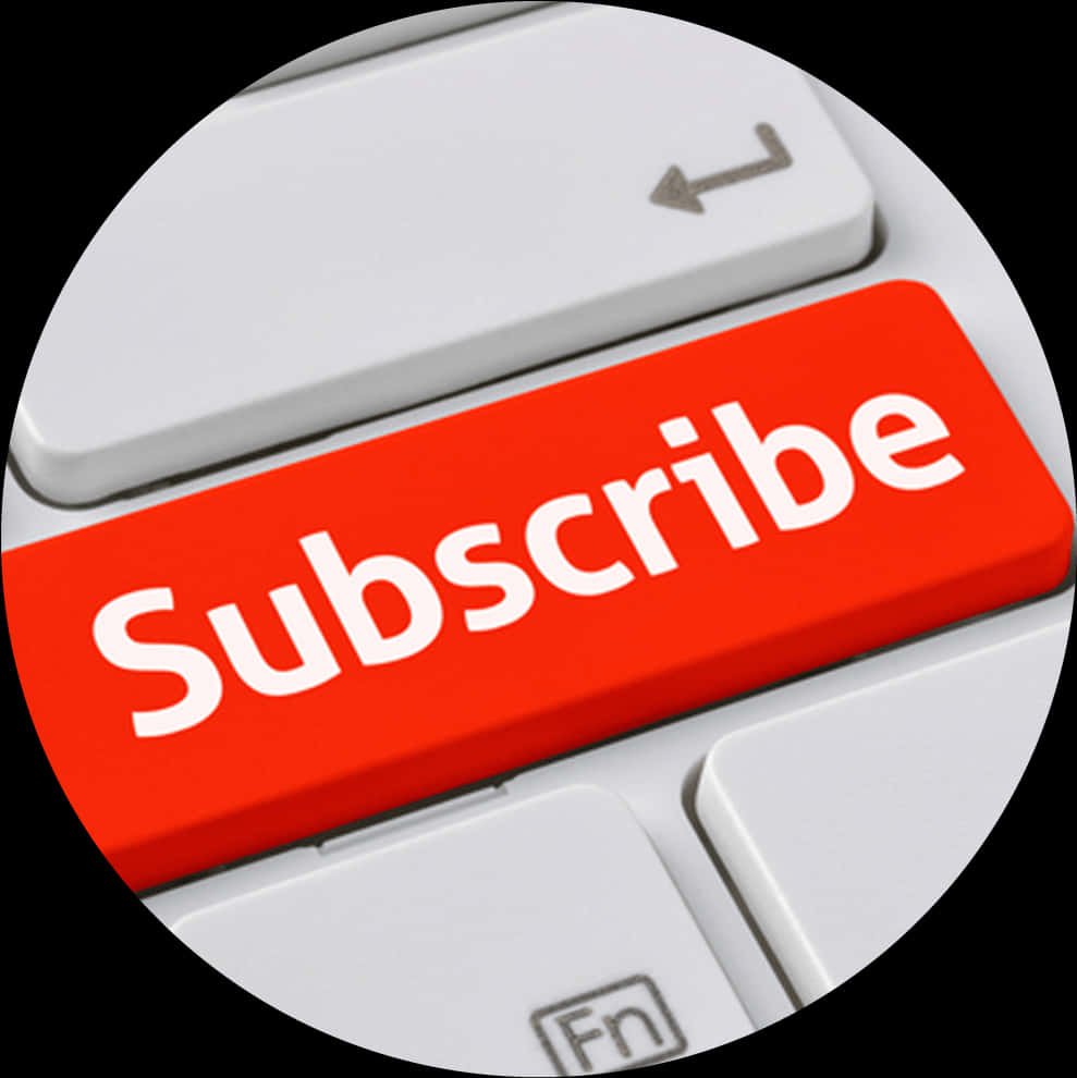 Subscribe Button Keyboard Key