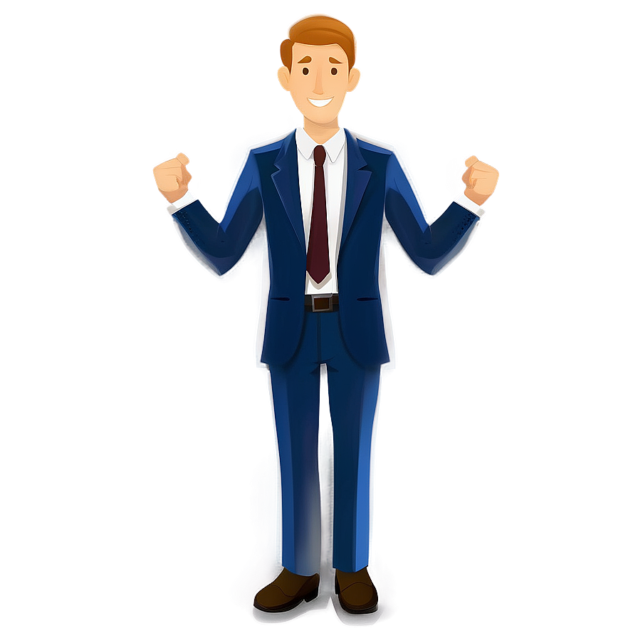 Successful Businessman Illustration Png Dxx