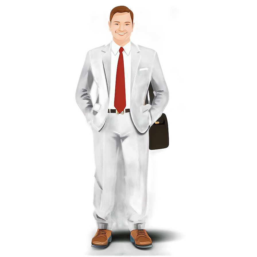 Successful Businessman Illustration Png Kdk