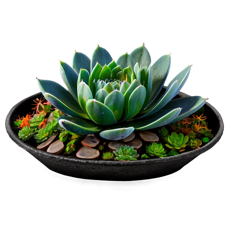 Succulent Collection Png Rot