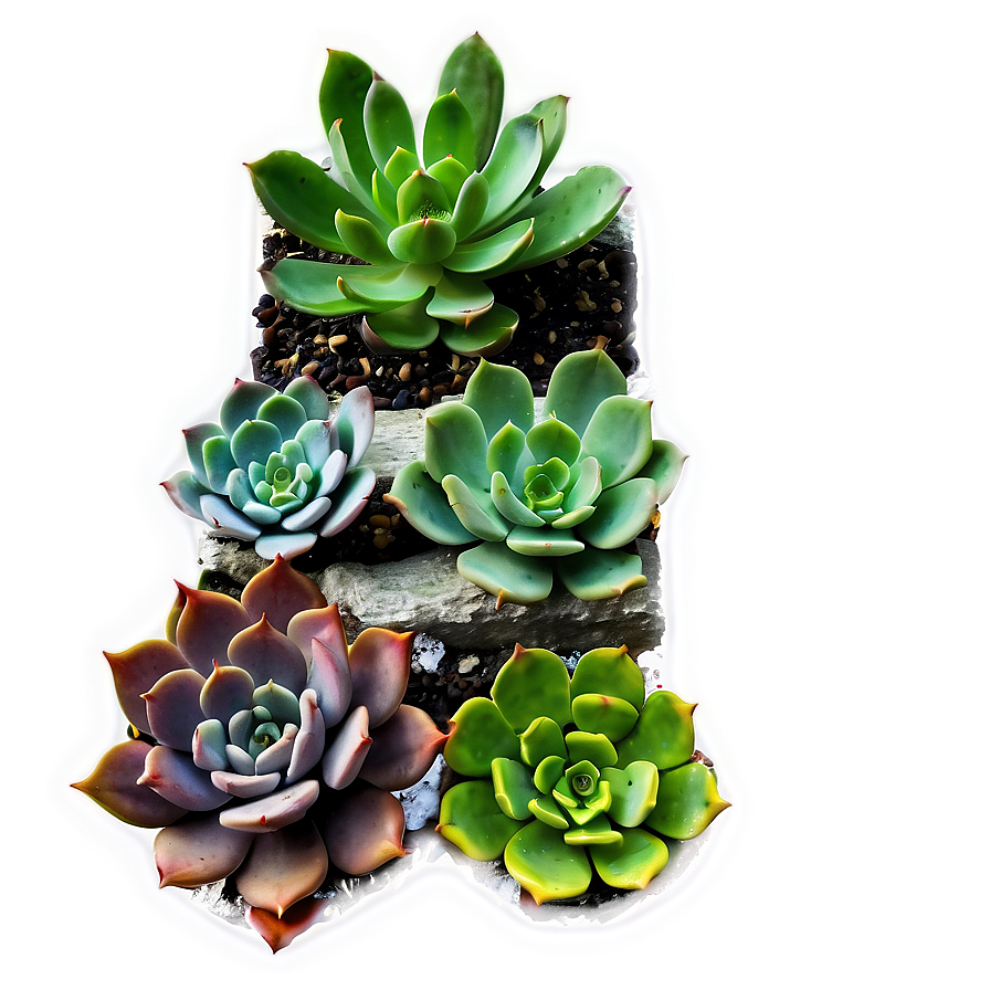 Succulent Wall Decor Png Hkr91