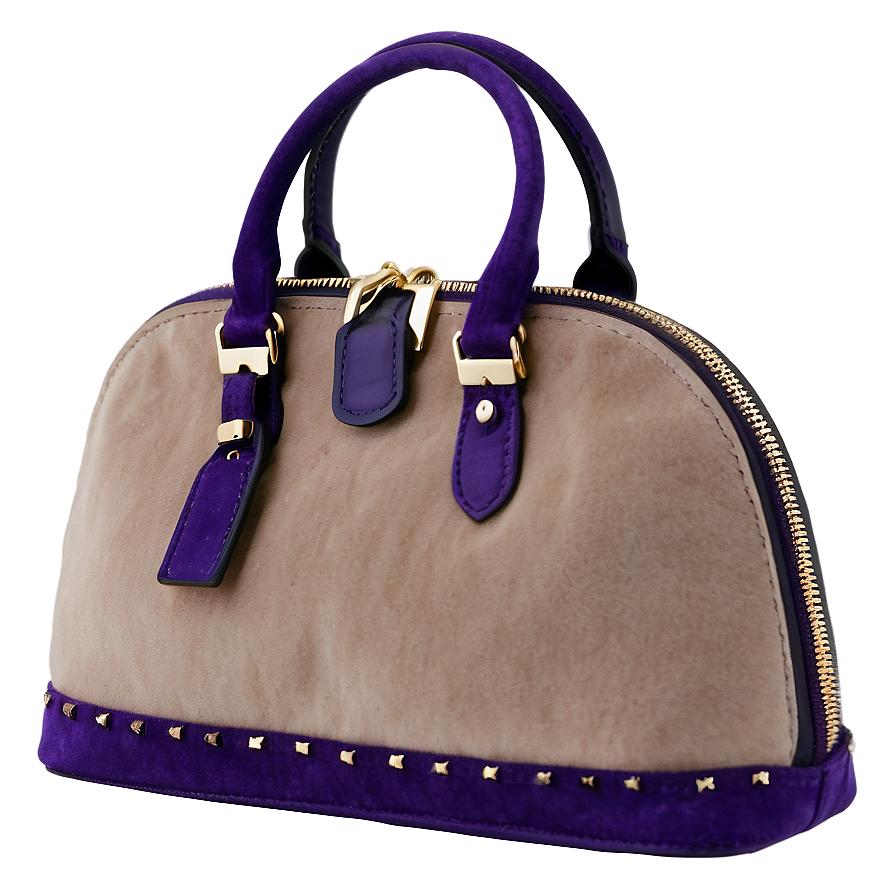 Suede Purse Png 5