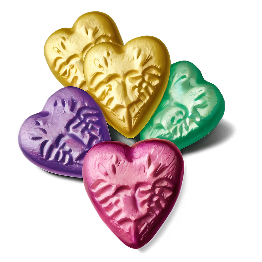 Sugar Conversation Hearts Png Mkq9