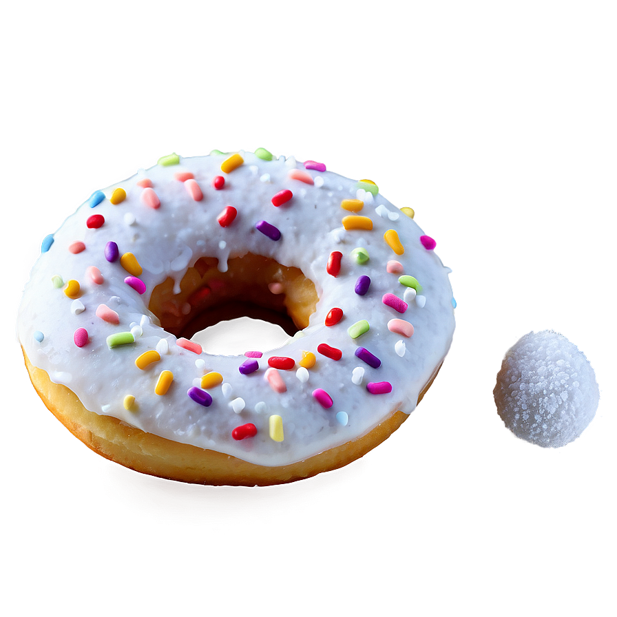 Sugar Dusted Donut Png Oug88