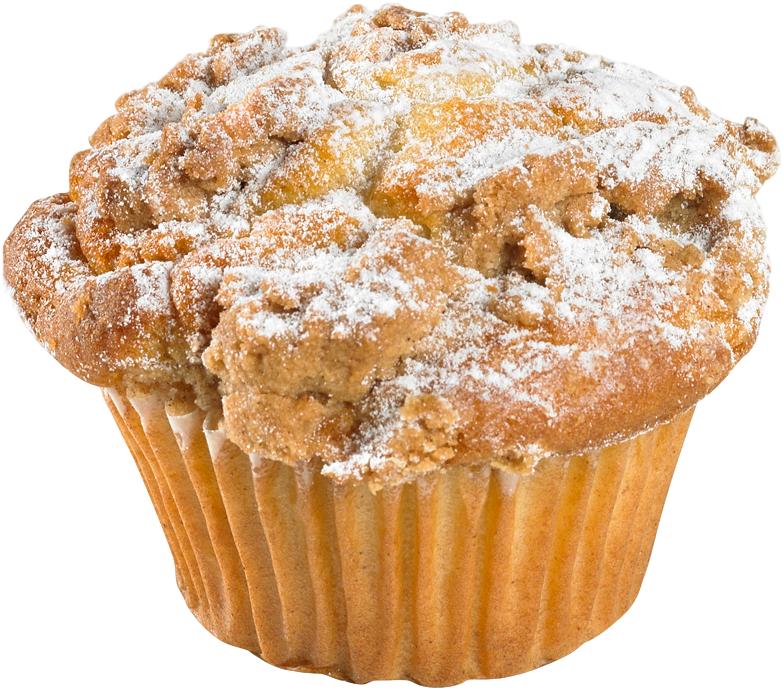 Sugar Dusted Muffin Top View