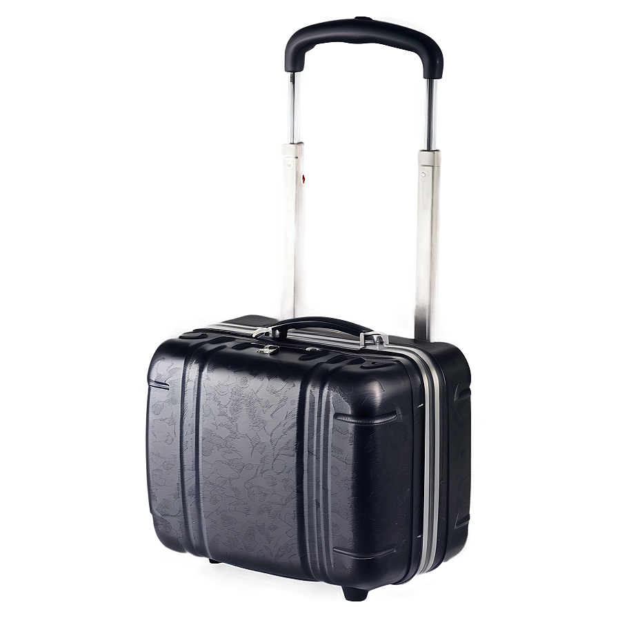 Suitcase With Telescopic Handle Png Rwb