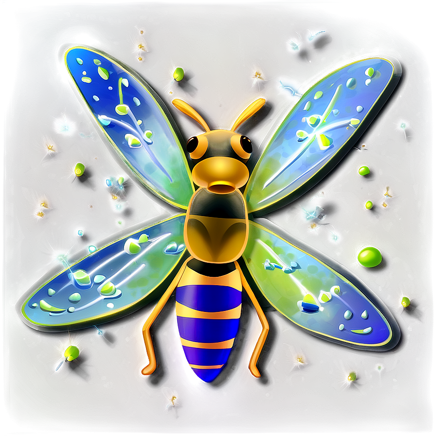 Summer Night Fireflies Png Gvd