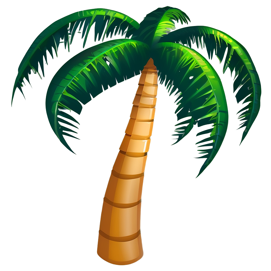 Summer Palm Tree Emoji Png 06272024