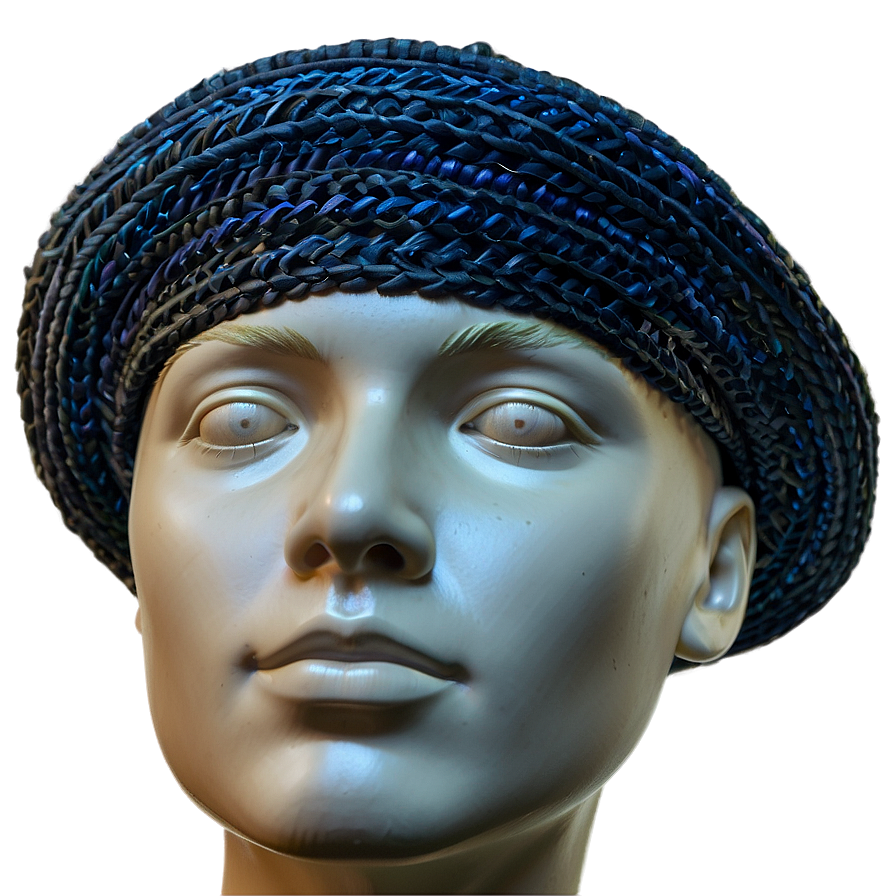 Summer Straw Beret Png Ikq