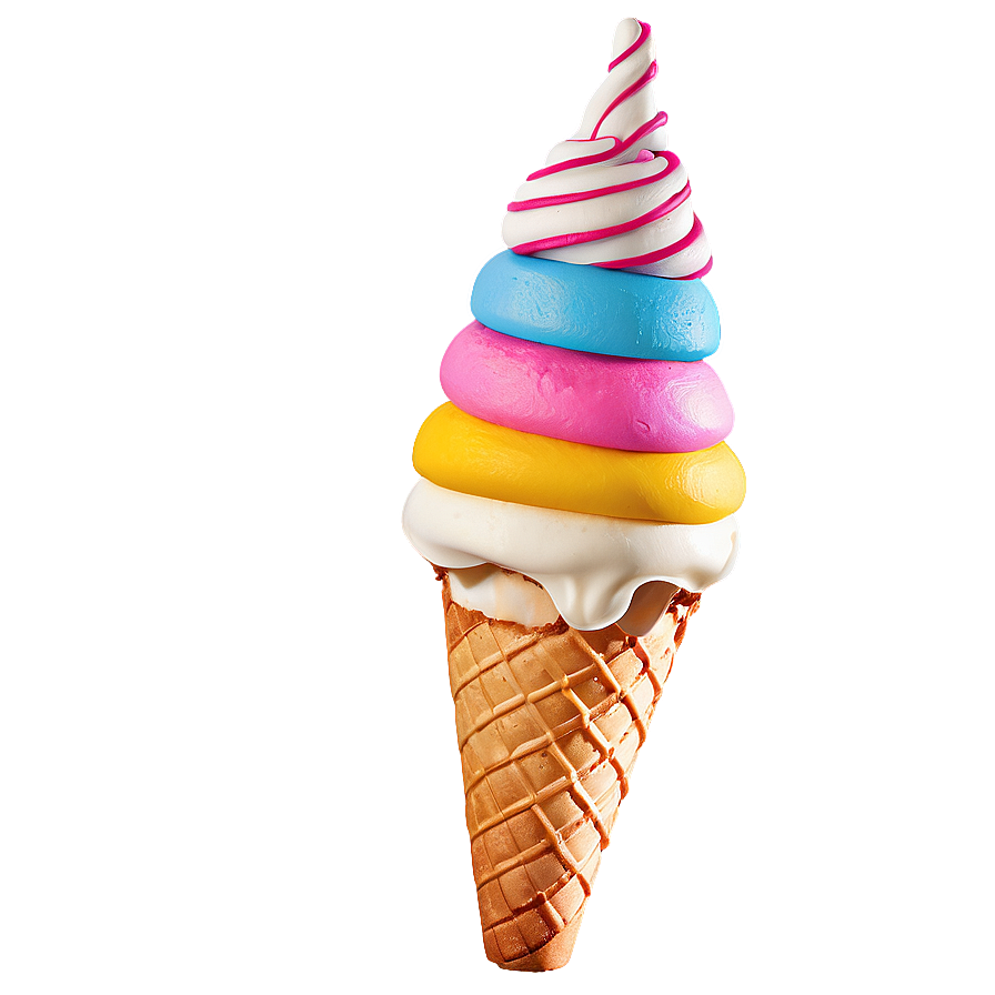 Summer Vibes Ice Cream Cone Png Wqh59