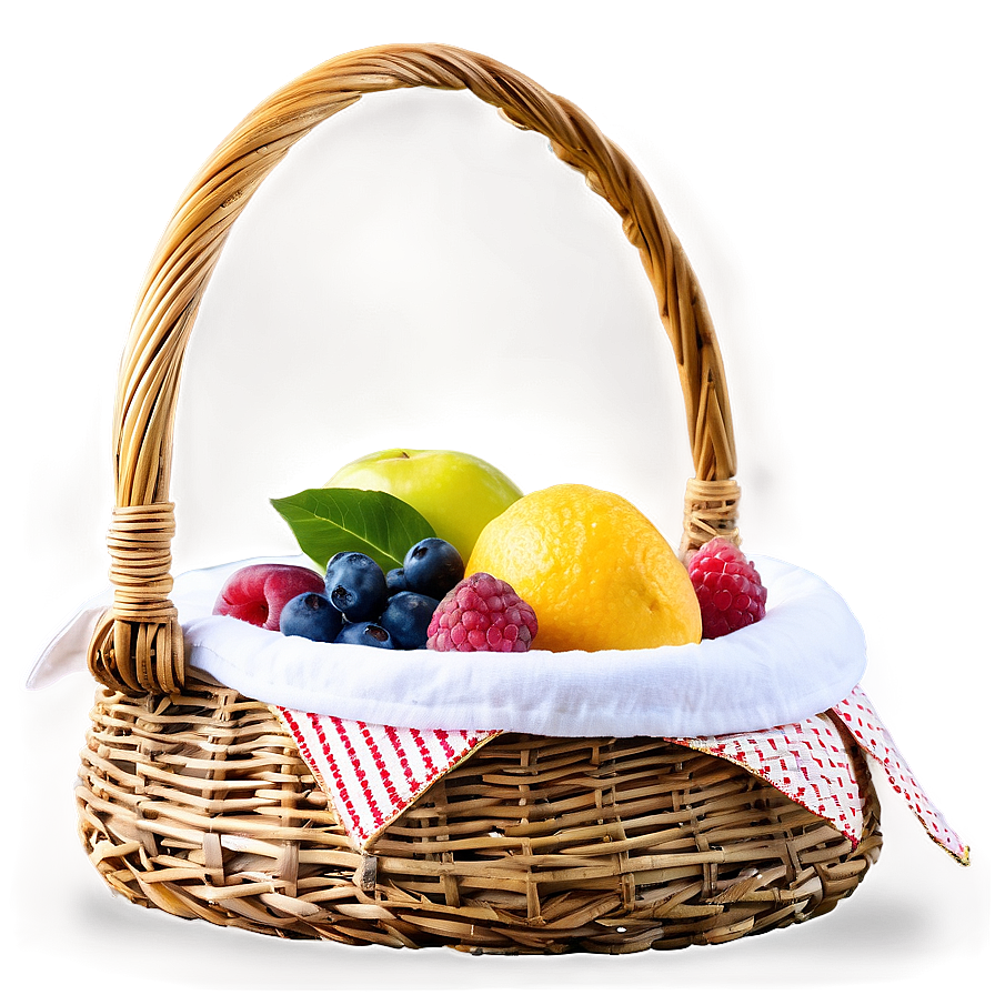 Summer Vibes Picnic Basket Png 06252024