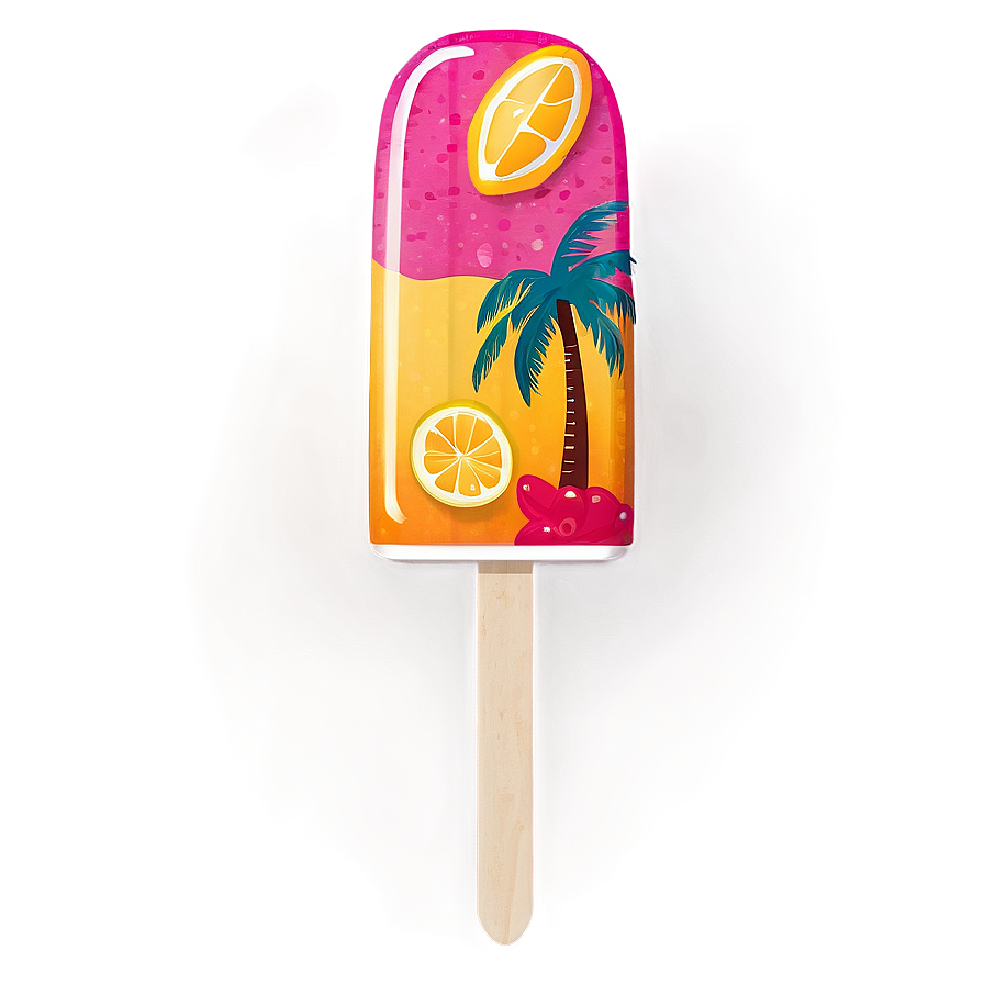 Summer Vibes Popsicle Png Diy