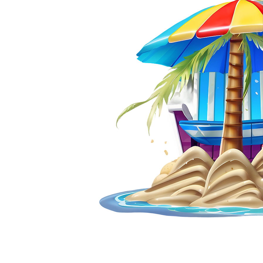 Summer Vibes Sand Castle Png Qin80