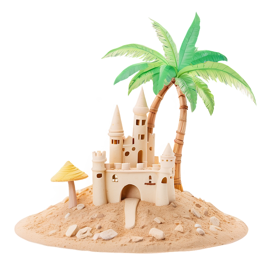 Summer Vibes Sand Castle Png Sww