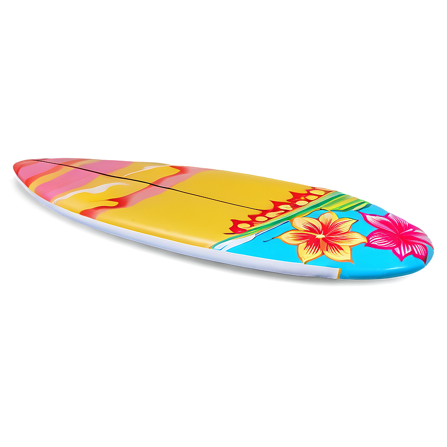 Summer Vibes Surfboard Png 24