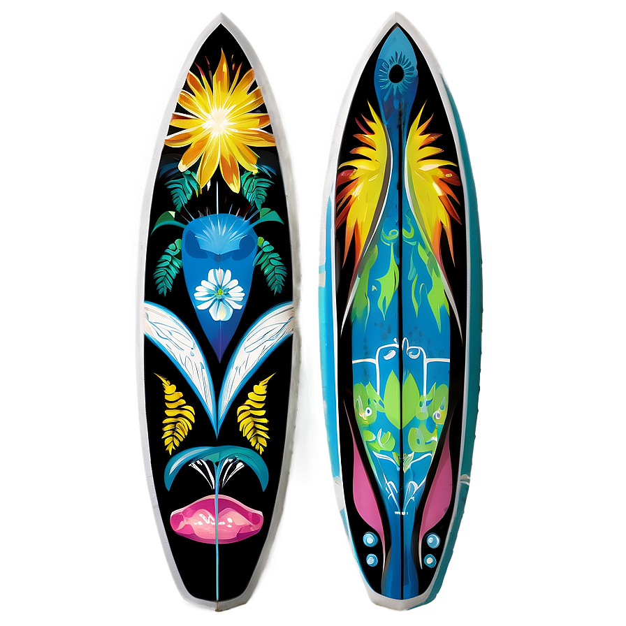 Summer Vibes Surfboard Png Rbr54