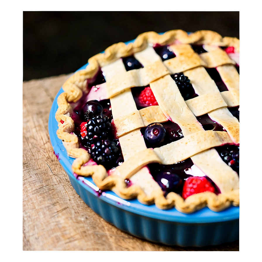 Summery Mixed Berry Pie Png 05232024