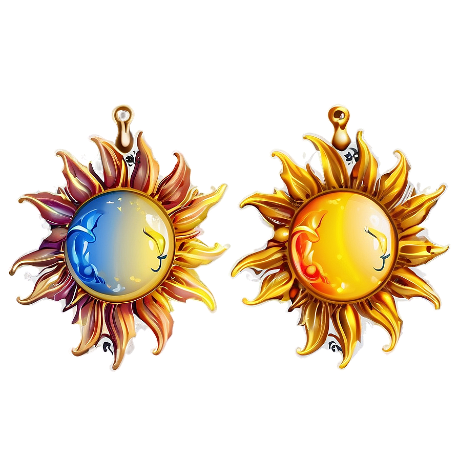 Sun Charms Png 31