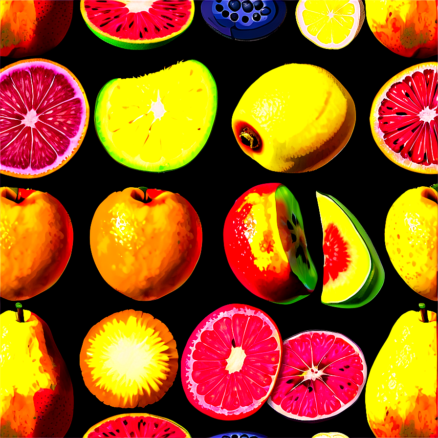 Sun-kissed Fruit Selection Png Ltd