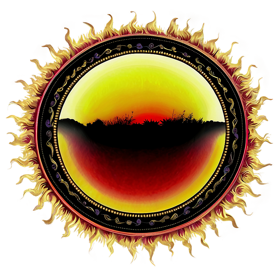 Sun Tapestry Png Hxd