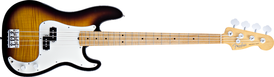 Sunburst Electric Bass Guitar