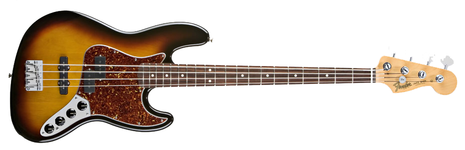 Sunburst Electric Bass Guitar