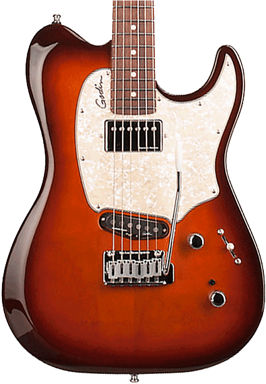 Sunburst Electric Guitar