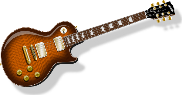 Sunburst Electric Guitar