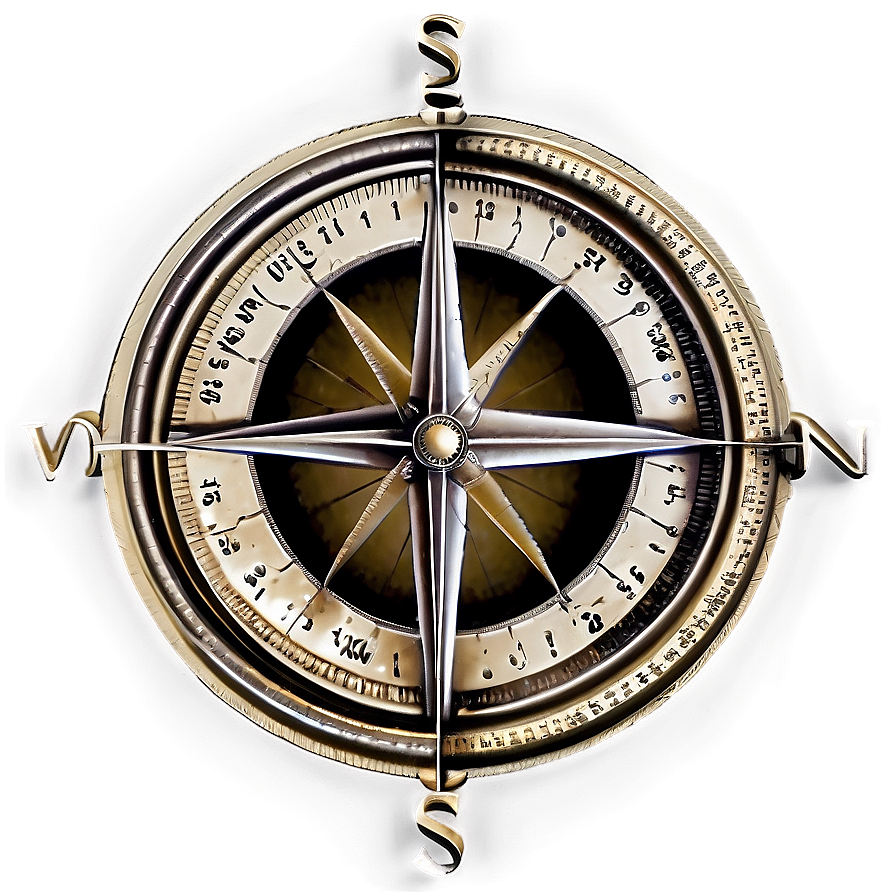 Sundial And Compass Combo Png 05042024