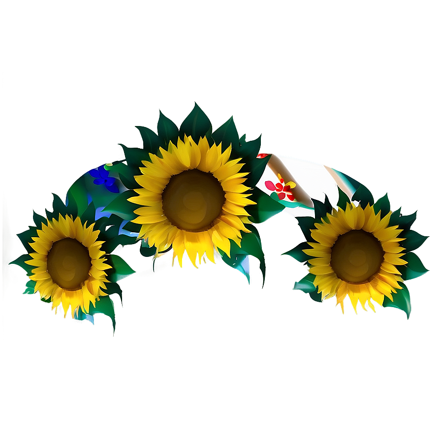 Sunflower Emoji Transparent Png Voa59