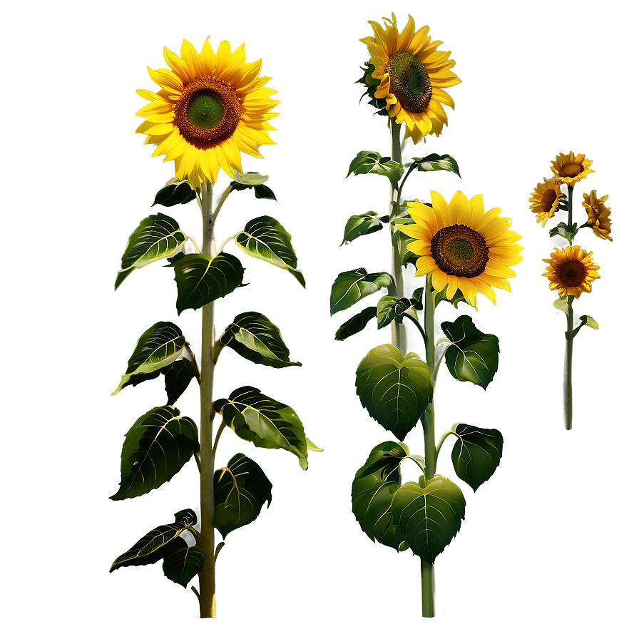 Sunflower In Field Png Vmv