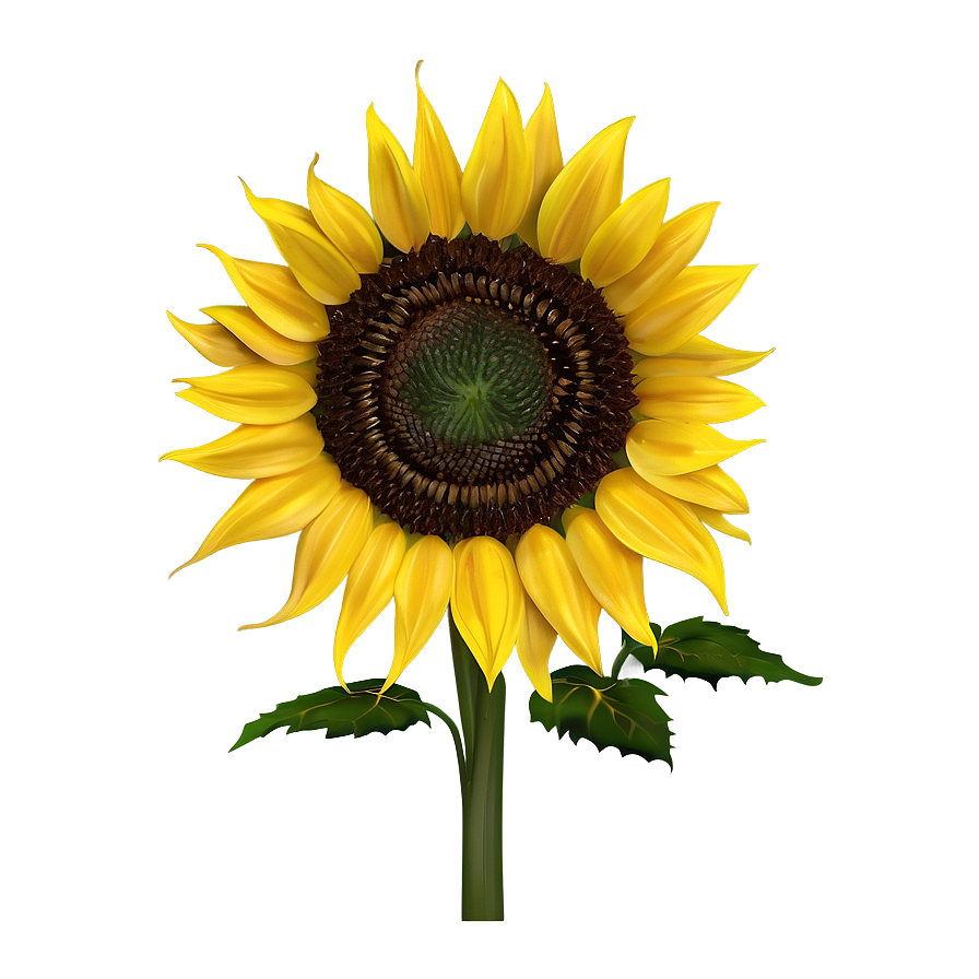 Sunflower Outline Transparent Png Cdn