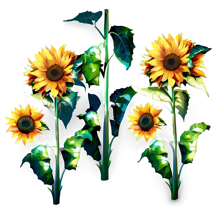 Sunflower Pattern Png 99